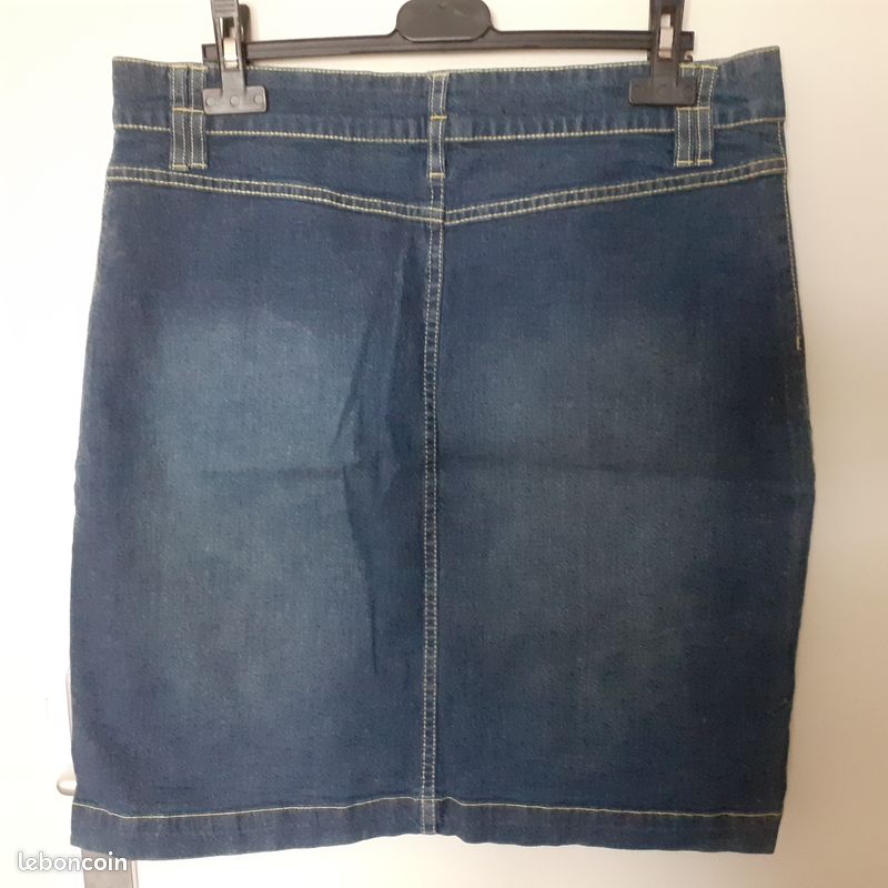 Jupe en jean T44 (image 2)