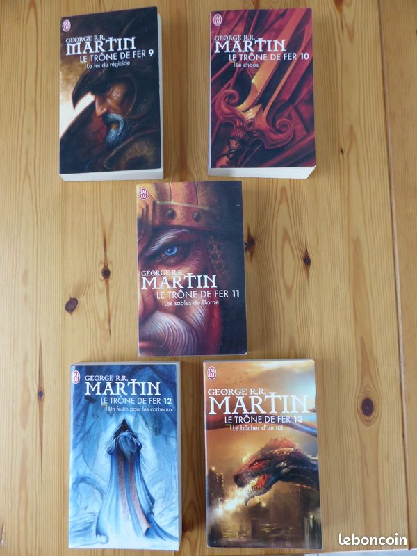 Livres Le trône de fer de JRR Martin + Prélude (image 3)