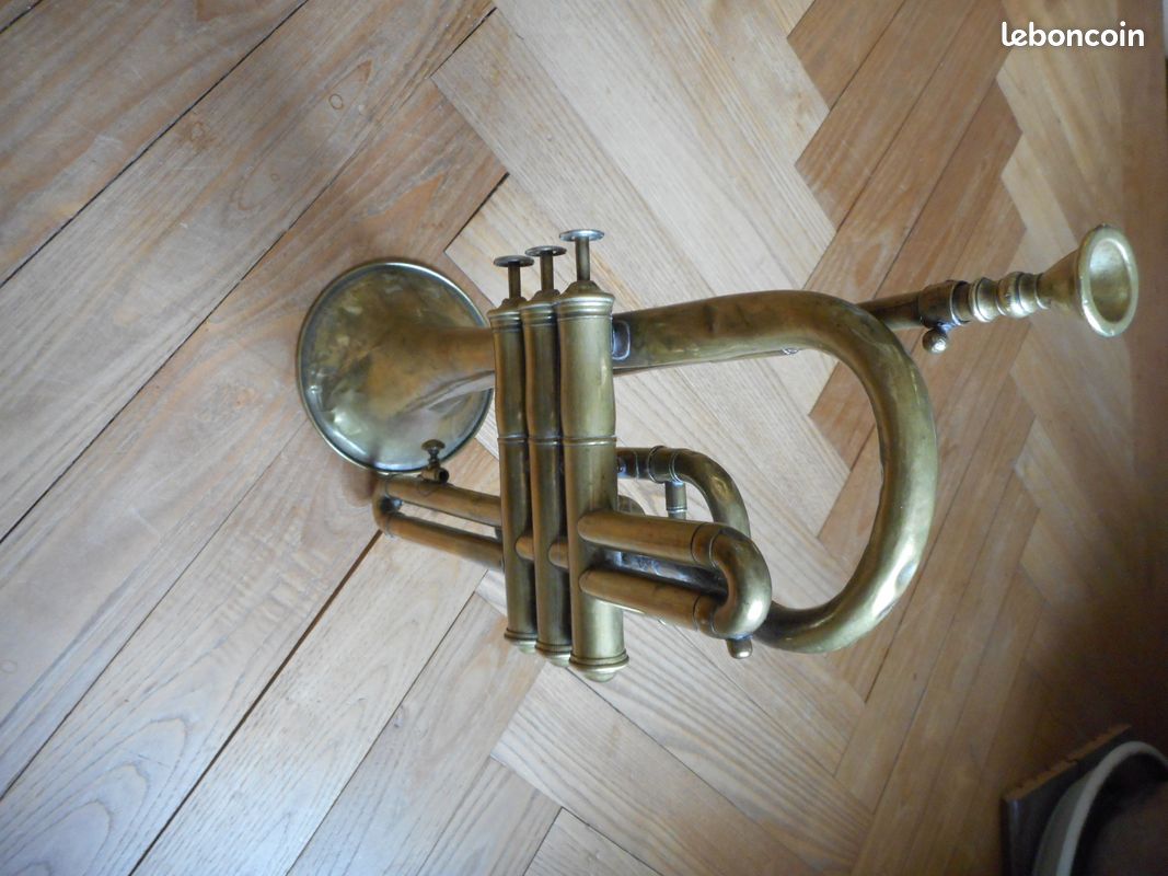 CORNET à PISTONS ancien rare marque du 19ème (image 4)