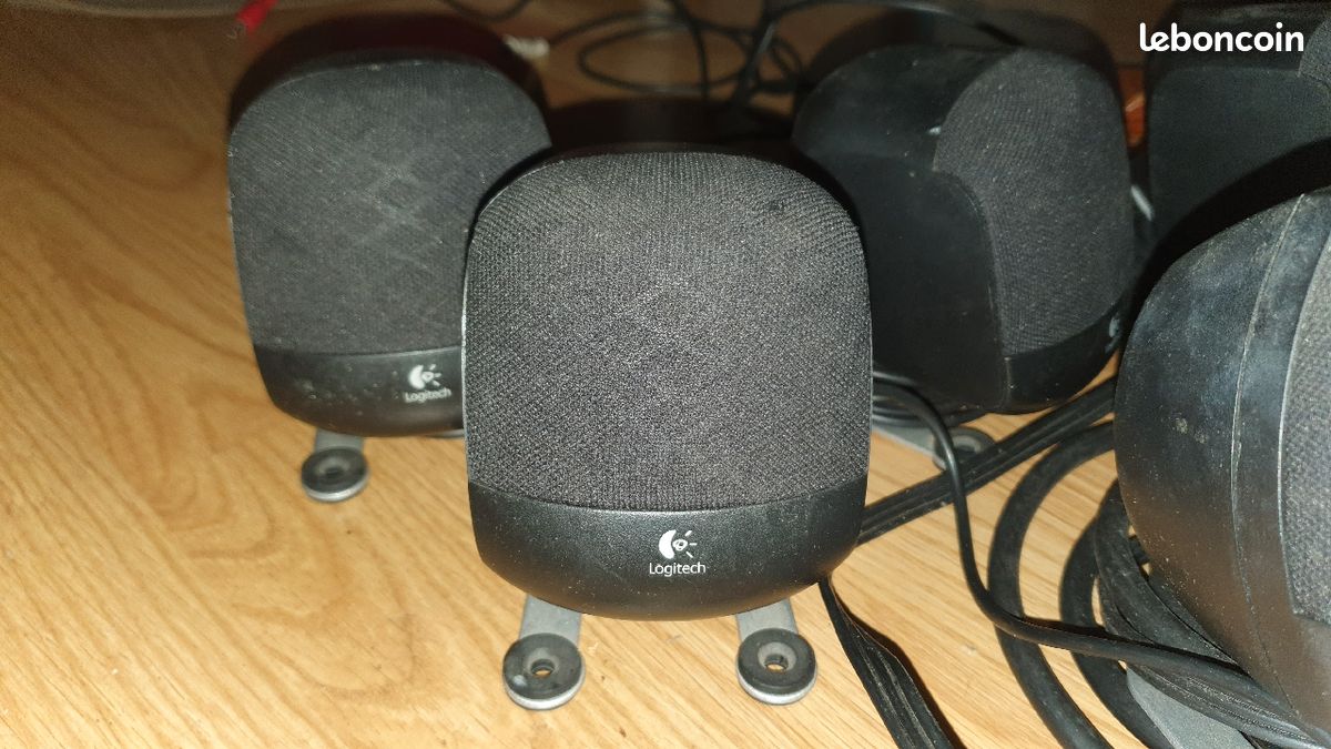 Enceintes Logitech z 640 sans bass (image 2)