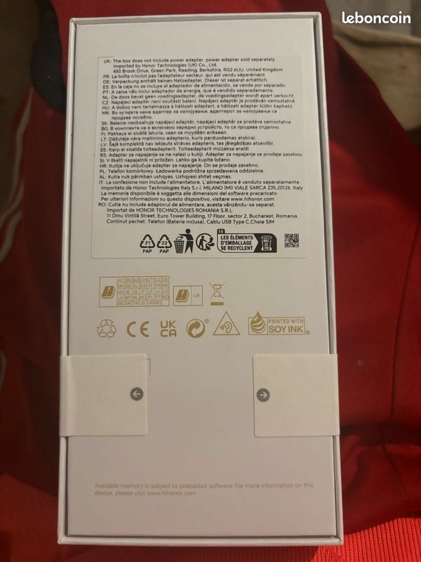 Téléphone honor 200 lite encore fermer (image 2)