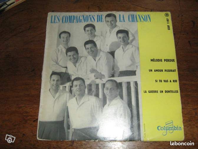 3 vinyles Les compagnons de la chanson (image 2)