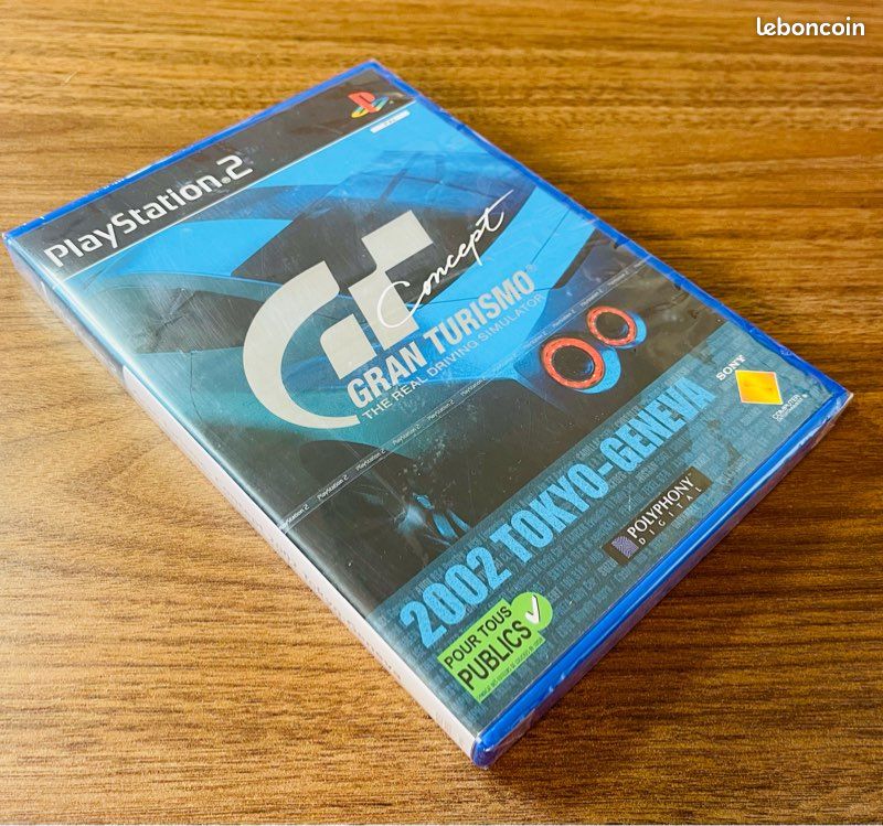 Gran Turismo Concept 2002 Tokyo-Geneva (PS2) – Complet PAL FR, Très Bon état