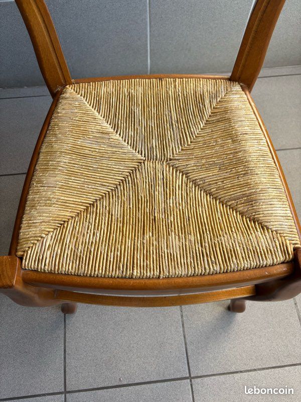 Lot 6 chaises Louis Philippe (image 4)