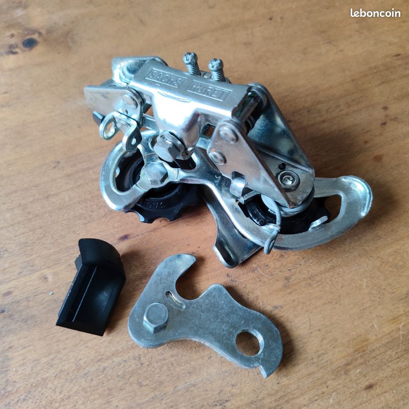 ECO dérailleur arrière Huret Sachs fabriqué en France 5 vitesses cage