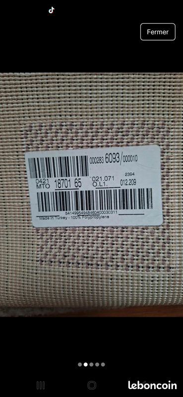 Tapis conforama 120×170 excellente état (image 3)