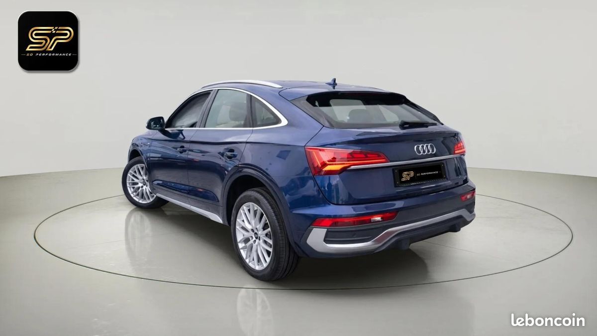 Audi Q5 SPORTBACK 40 TDI quattro S line S-Tronic 204 ch * Matrix LED * GPS MMI Touch * ACC * Sièges Chauffants Avant/Arrière * Attelage * 20 Pouces (image 3)