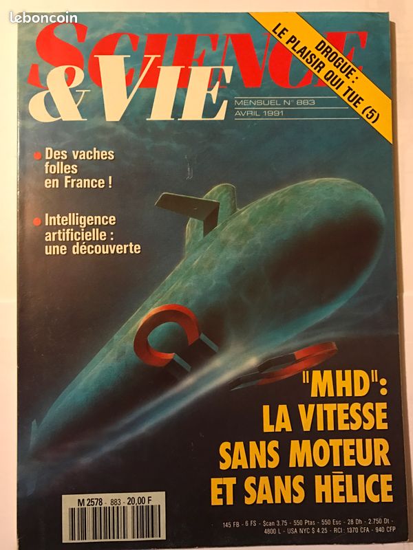 Sciences et Vie mensuel n° 883 (image 1)