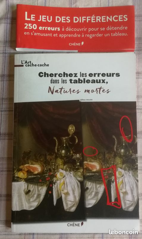 Art et Jeu : Cherchez les erreurs dans les tableaux de Natures mortes (image 1)