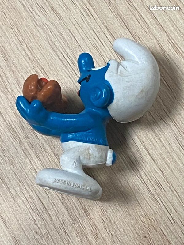 Figurine Schtroumpf Shell – édition Promo 20029, Rare, état TBE, Schleich