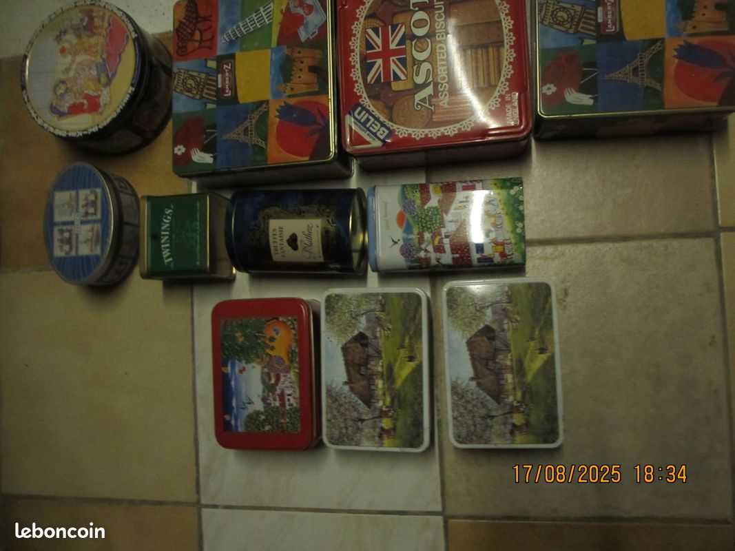 Boite biscuit metal (image 4)