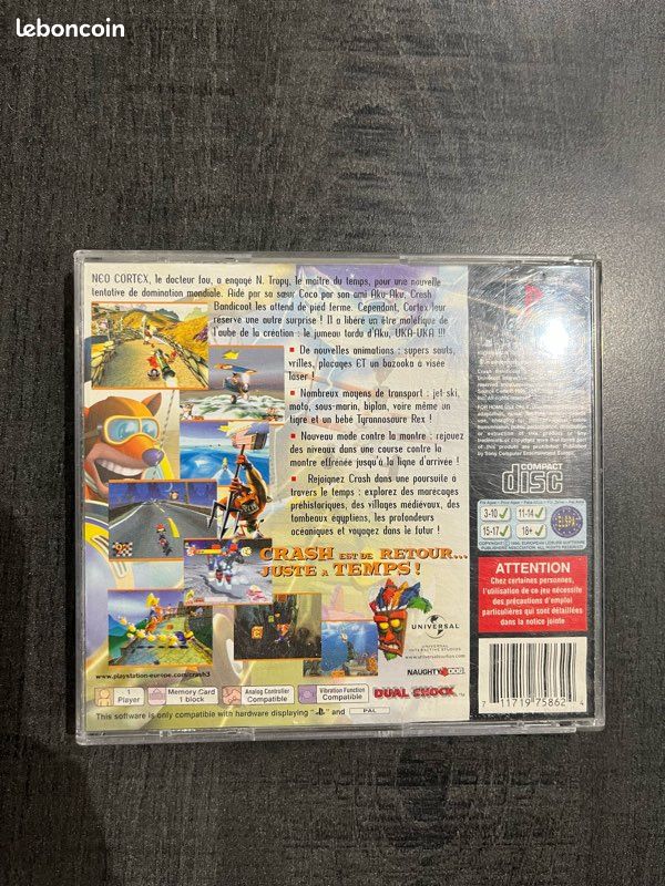 Crash Bandicoot 2 - Cortex Strikes Back (Europe) (En,Fr,De,Es,It