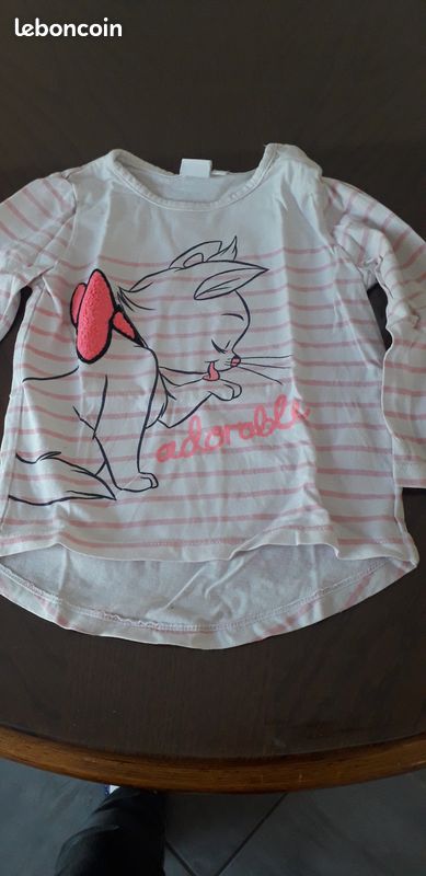 T Shirt Fille 18 mois (image 1)