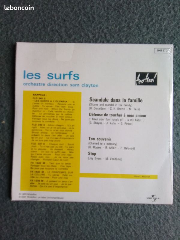 CD 4 titres LES SURFS scandale dans la famille (image 2)