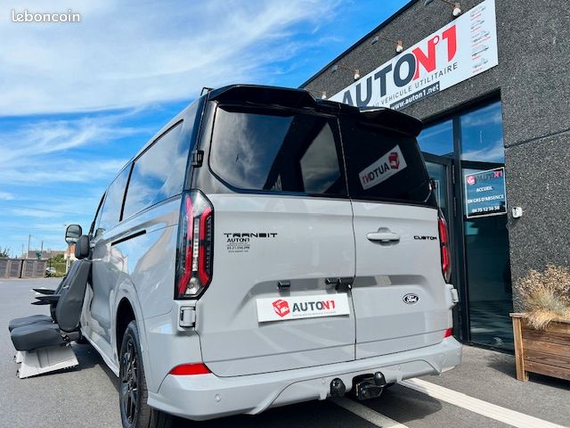 đ 58 900 FORD TRANSIT CUSTOM Sport 170 BVA8 BITON â CABINE MODULABLE 2 Ă 7 PLACES â TVA RĂCUPĂRABLE â DISPONIBLE (image 2)