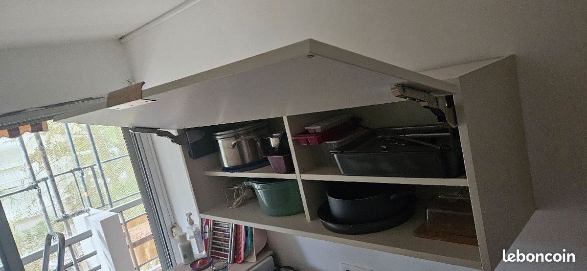 Meuble Haut Cuisine Neuf Cuisinella Blanc 120 Cm (image 2)