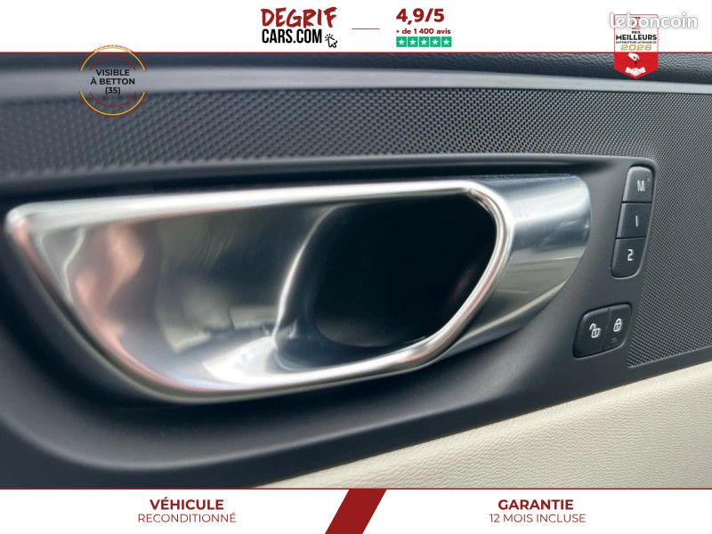 Volvo XC60 T6 AWD Recharge 253+145 Geartronic Plus Style Dark + TOIT OUVRANT + TVA RECUPERABLE (image 31)