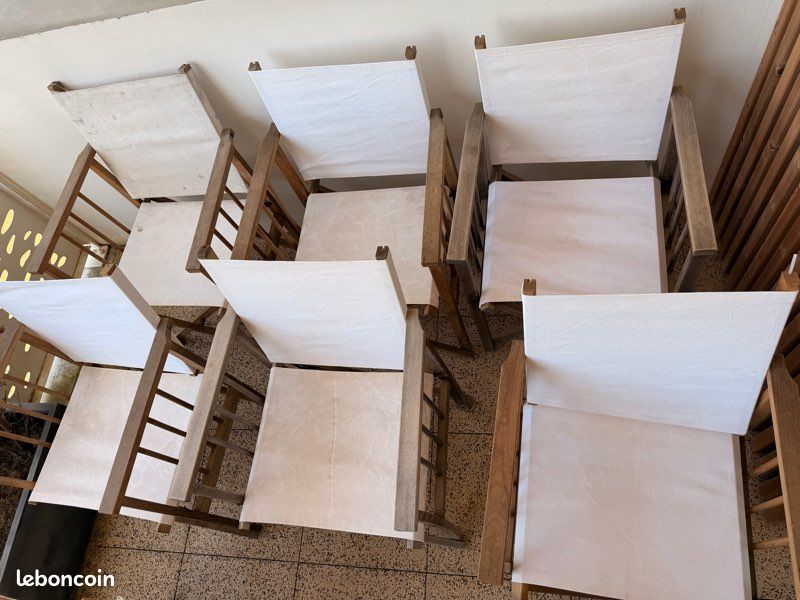 Lot 10 fauteuils/ chaises pliantes (image 3)
