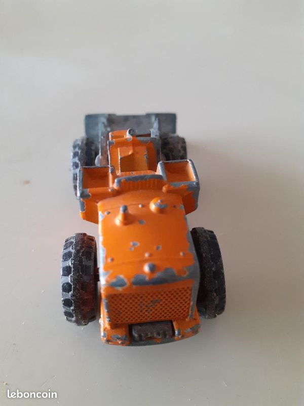 Majorette - Tracto Tractor Pala Pelle De 1991 #4 - Amarillo