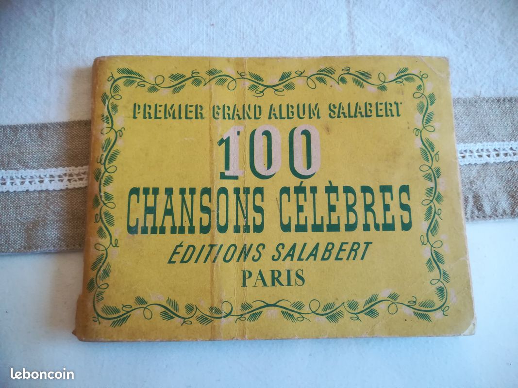 Premier grand album Salabert : 100 chansons célèbres 1942 (image 1)