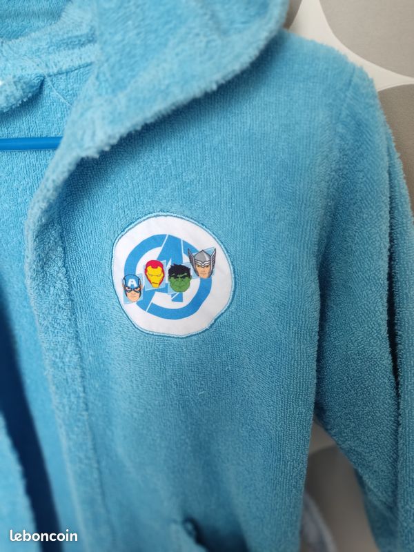 Peignoir bain enfant 5/6 ans (image 2)