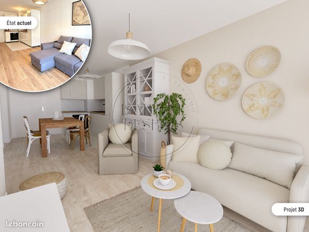Appartement 3 pièces 57 m²