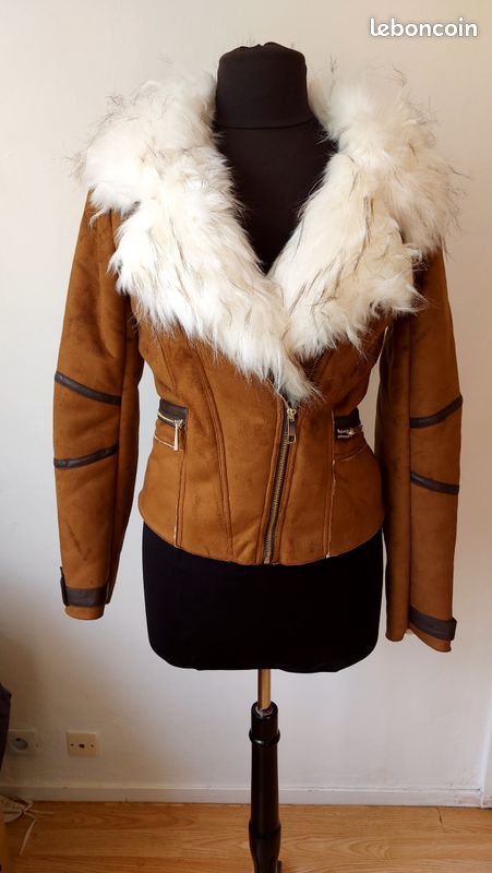 Manteau fourrure style renad (image 1)