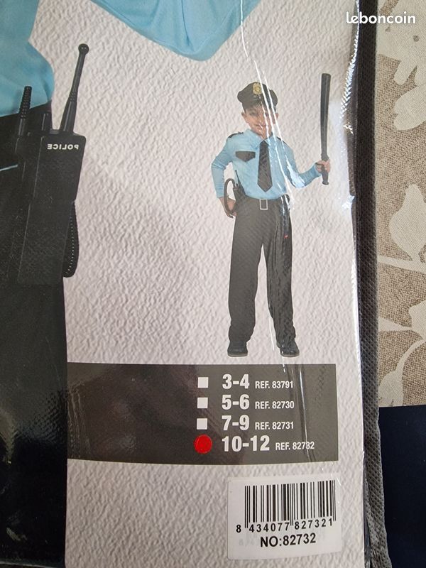 Kit déguisement Policier mixte (image 4)