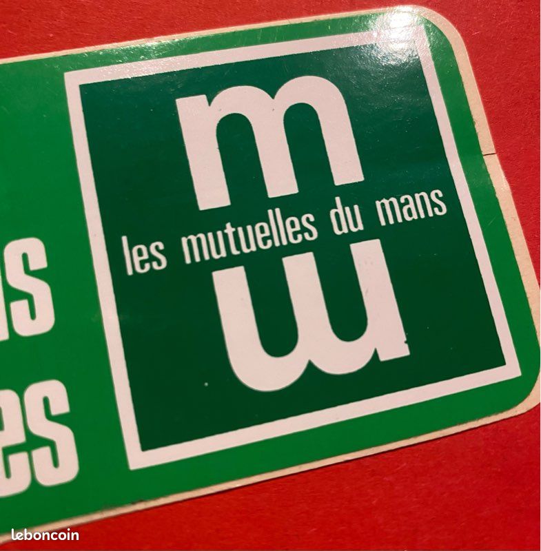 Autocollant Les Mutuelles du Mans - 1er groupe français d’assurances mutuelles (image 3)
