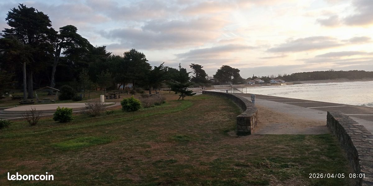 Terrain viabilisé 350m Plage & Esplanade, prox. Port Plaisance · à Saint-Vincent-sur-Jard · 135 000 €