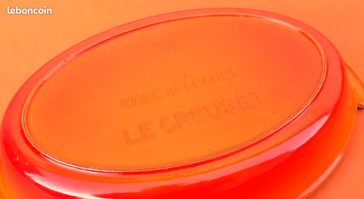 Plat en fonte émaillée - Pupuces Boutique