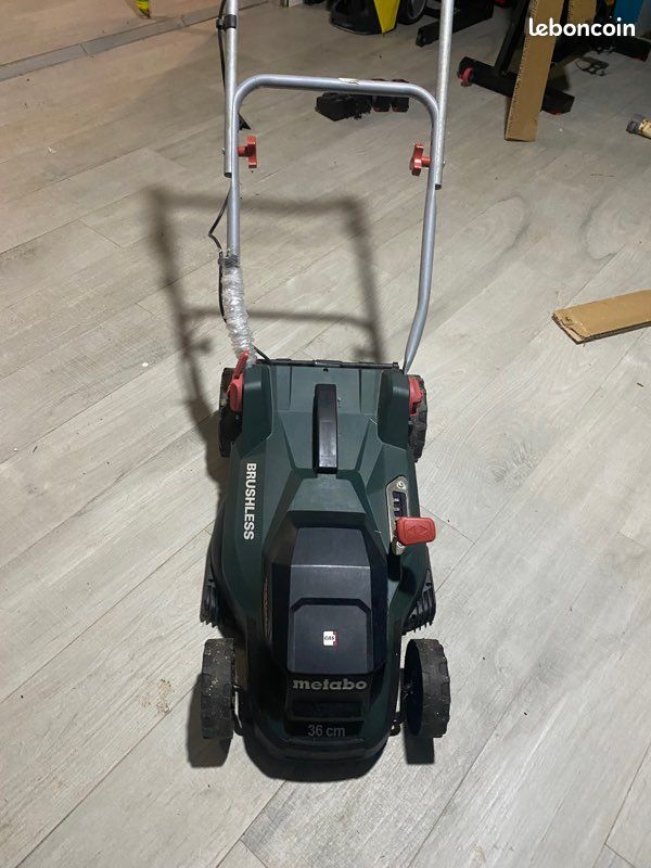 Vend tondeuse électrique metabo (image 2)