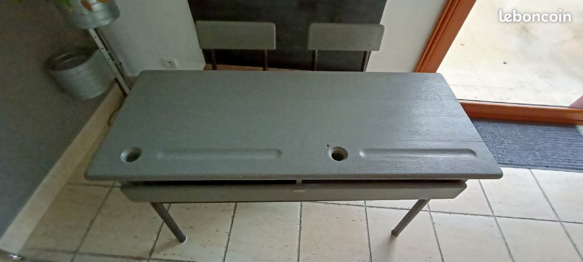 Bureau écoliers 2 places (image 2)