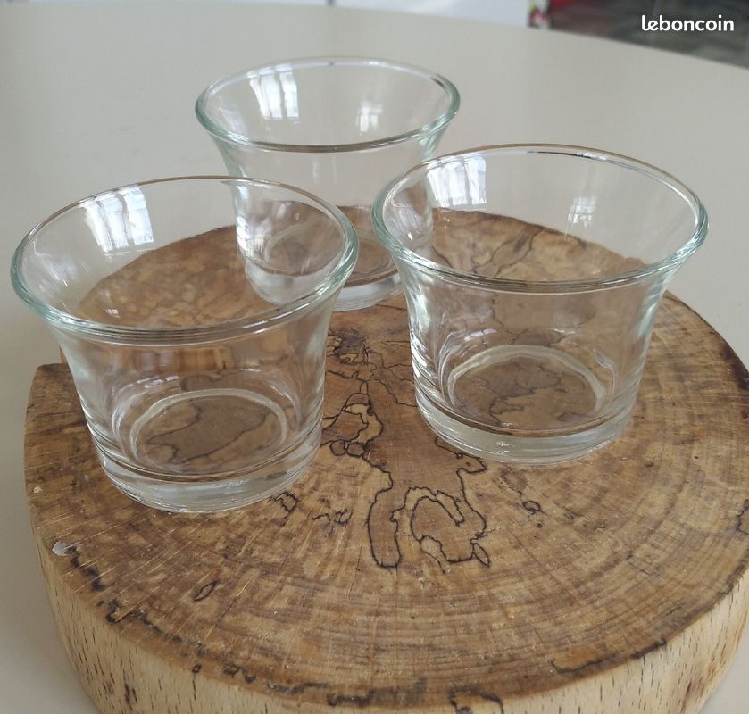 Lot de petits pots en verre (image 3)