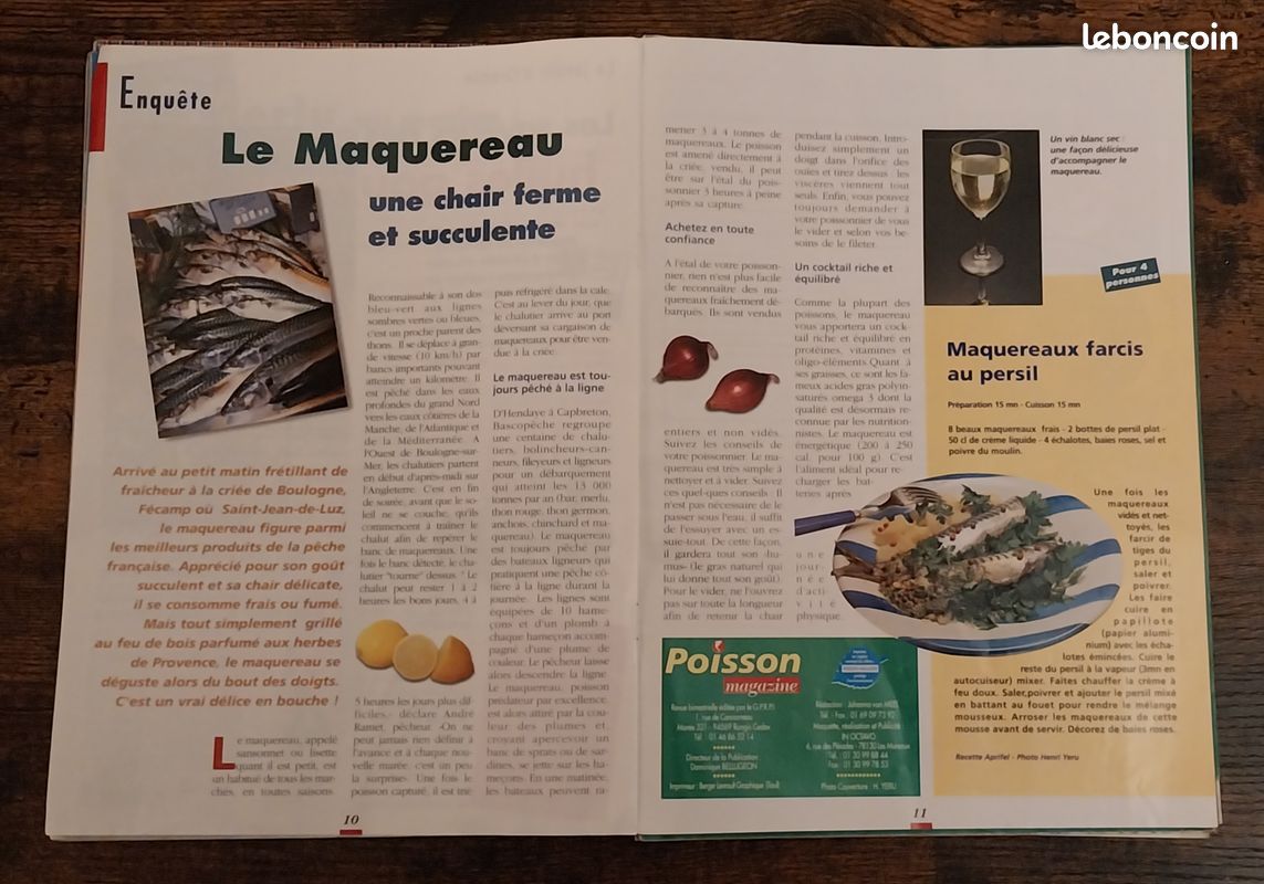 Lot de 10 n° de Poisson Magazine de 1997 à 2004 + 🎁 (image 4)