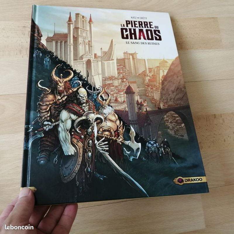 Bd e.o la pierre du chaos tome 1 le sang des ruines (image 1)