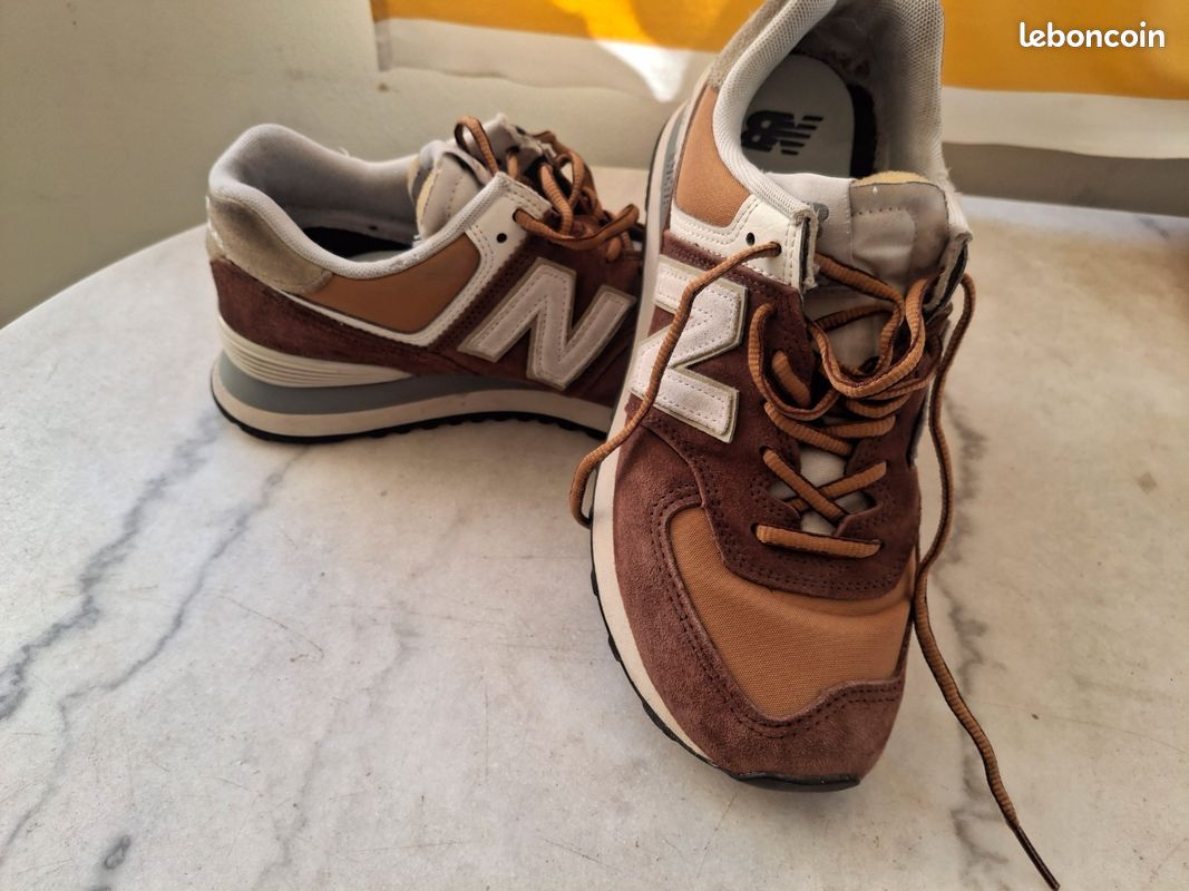 Basket new balance marron (image 2)
