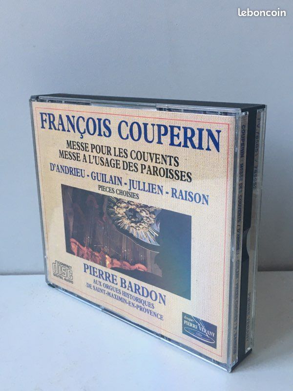 Double cd françois couperin - messe des paroisses . Pièces choisies (image 4)