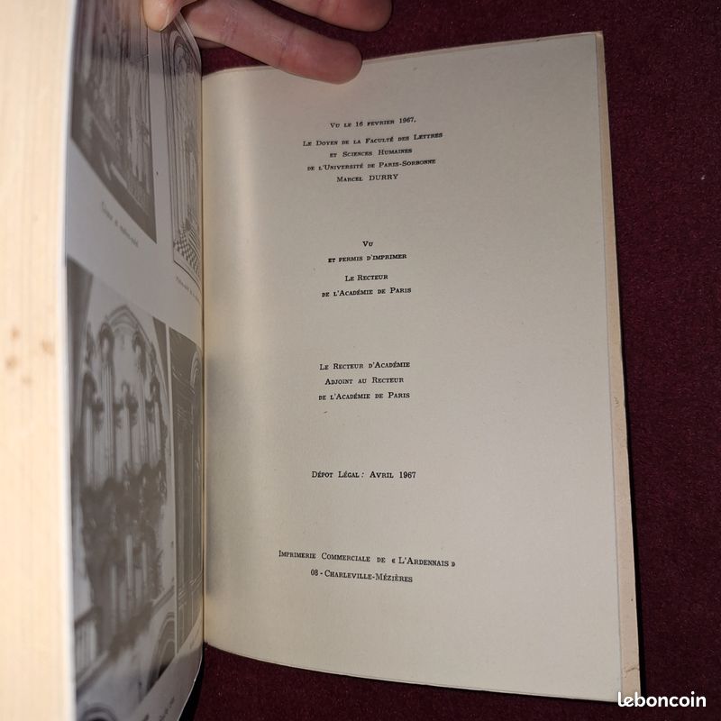 L’Abbatiale de Mouzon – François Souchal – Cahiers d’Études Ardennaises (1967) (image 5)
