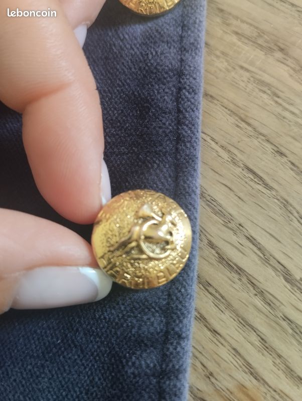 Boutons - Bouton de Vénerie Faisan Chasse à courre Diamètre 15 mm