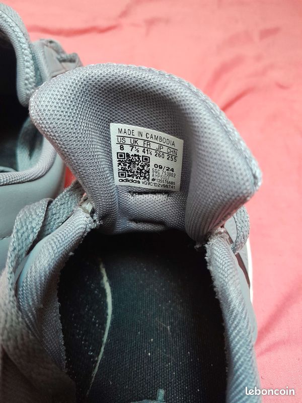 Adidas VS Pace 2.0 – Pointure 41½ – Très bon état (image 1)