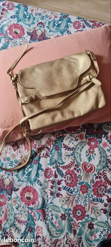 Sac cuir Doré (image 1)