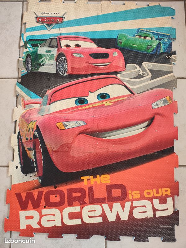 Tapis en mousse CARS - puzzle (image 1)