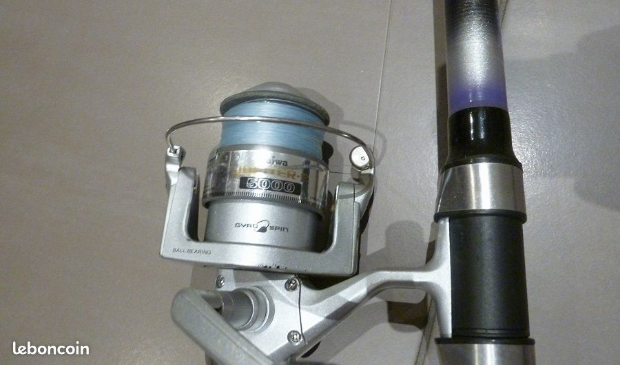 Moulinet à Lancer Vintage – Daiwa 210RL SilverCast Spin – Fabriqué En Corée