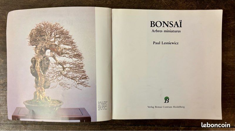 Bonsai , Arbres Miniatures - Paul Lesniewicz - Livres
