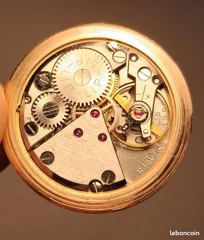 Petit Mouvement Mécanique De Montre Lip Ancien - Pièce D'occasion Pour Réparation Ou Custom