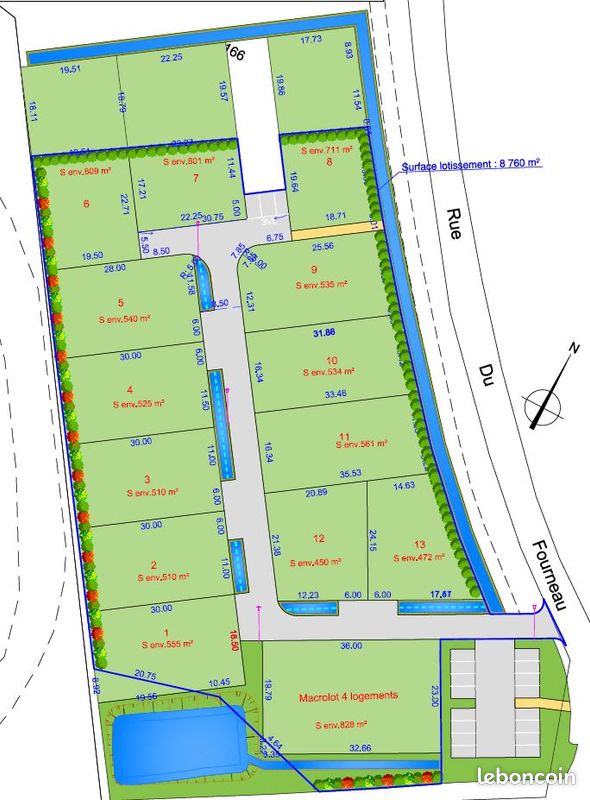 SOULITRE - Derniers terrains à bâtir · à Soulitré · 35 000 €