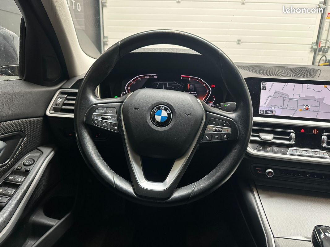 BMW SERIE 3 G20 318d 150 ch BVA8 + ENTRETIEN BMW + CAMÉRA DE RECUL + SIÈGES CHAUFFANTS + RÉGULATEUR ADAPTATIF (image 17)