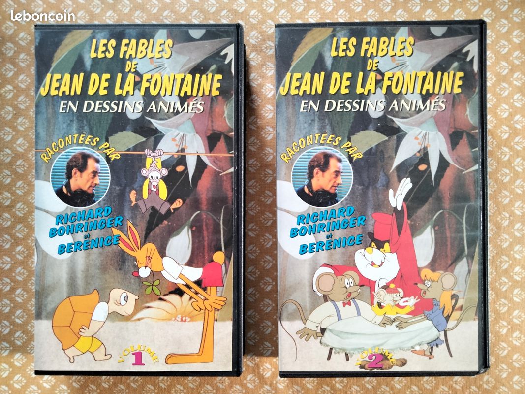VHS Les fables de Jean de la Fontaine (image 1)