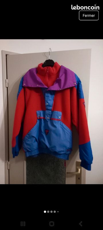 Degré Manteau Ski Vintage Degre Anorak Jacket XS International